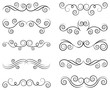 © andrej - Swirls Vector Illustration.