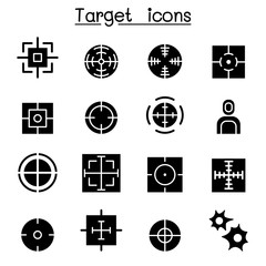 Target icon set