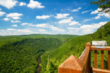 Pine Creek Gorge, Also Called The Grand Canyon Of Pennsylvania. A 47 Mile Long, 1000 Foot Deep Gorge That Winds Through North-central Pennsylvania.