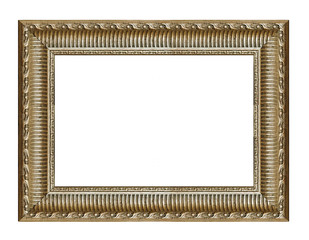 Vintage golden frame