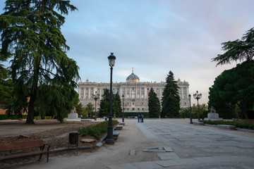 Wall Mural - Royal Palace of Madrid, Spain, palacio Real España