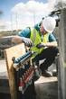 © Wavebreak Media - Construction worker examining pipes