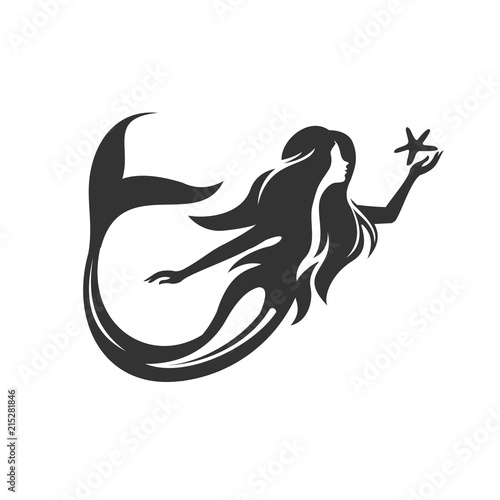 Free Free 67 Silhouette Svg Mermaid Clipart SVG PNG EPS DXF File