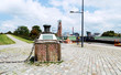 Alter Vorhafen in Bremerhaven in Norddeutschland, Denkmal