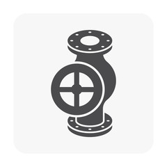 Wall Mural - control valve icon