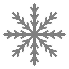 Wall Mural - Snowflake icon. Vector.