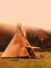 American Native Tent Camp Teepees