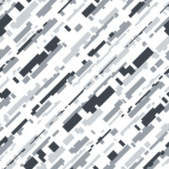 Modern Military Camouflage Seamless Pattern Background. Futuristic Hi-Tech Design