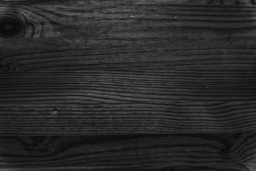 Wall Mural - Monochrome Wooden board texture, empty mockup background.