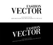 Fashion elegant alphabet letters set. Exclusive Custom Letters. alphabet designs. Typography font classic style, regular and italic. vector illustrator