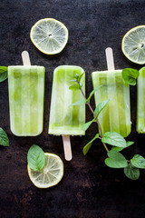 Sticker - Green juice popsicles