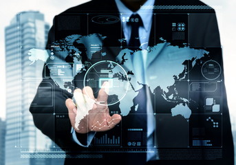Canvas Print - internet information technology