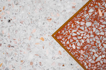 Wall Mural - Terrazzo polished stone floor and wall pattern and color surface marble and granite stone, material for decoration background texture.