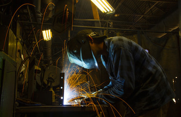 welder at work