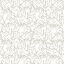 Floral Seamless Pattern. Flowers Roses Illustration