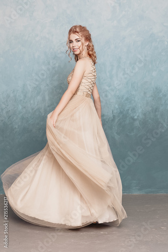 flowing chiffon dress