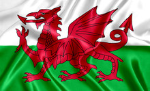 Welsh Flag Silk