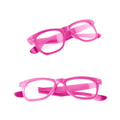 Sticker - Pair of optical glasses isolated