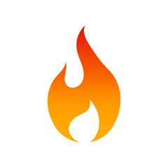 Fire logo. Vector.