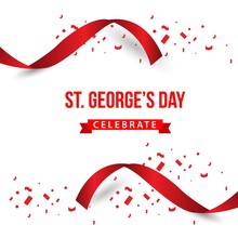 ST George's Day Celebrate Vector Template Design Illustration