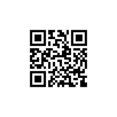 qr code. vetor. isolated.