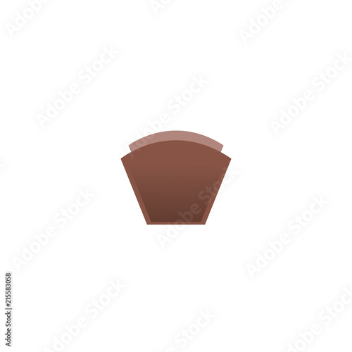 Fotografia, Obraz Keystone design logo. Abstract logo icon design template