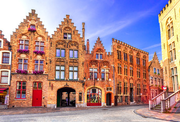 Fototapete - Bruges - Flanders, Belgium
