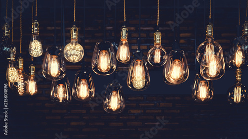 beautiful-vintage-luxury-light-bulb-hanging-decor-glowing-in-dark-retro-filter-effect-style