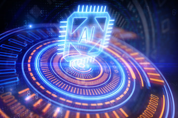 Sticker - technology and communication concept