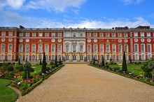 Hampton Court Palace In Spring, London, UK