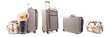 Suitcase and bag set