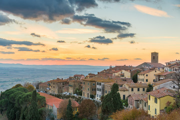 View from the top of Cortona.