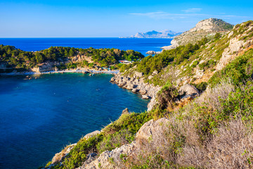 Sticker - Anthony Quinn Bay, Rhodes island