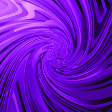 Abstract Spiral Pattern With Waves. Purple Whirlpool And Pink Stripes. 