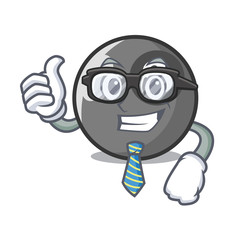 Sticker - Businessman billiard ball character cartoon