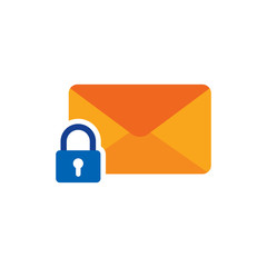 Poster - Lock Email Logo Icon Design