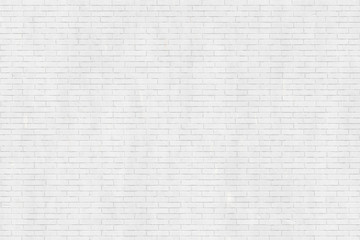 White brick wall texture, background, wallpaper