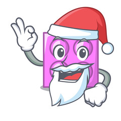 Sticker - Santa toy brick mascot cartoon