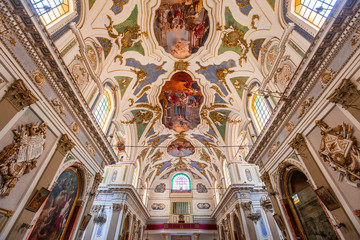 Sticker - San Bartolomeo church, Scicli, sicily, Italy