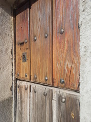 Wall Mural - Old wooden door