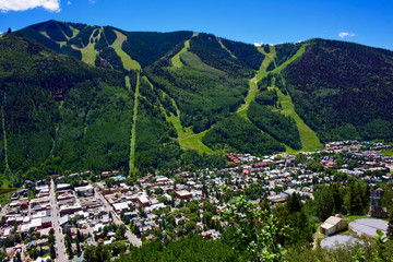 mountains above telluride colorado