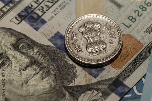 Exchange Rates Indian Ru And American Dollar This Stock Indian Ru And American Dollar
