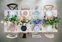 Top View Of Table Setting