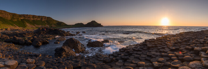 Wall Mural - Giants causeway Panoramic shot