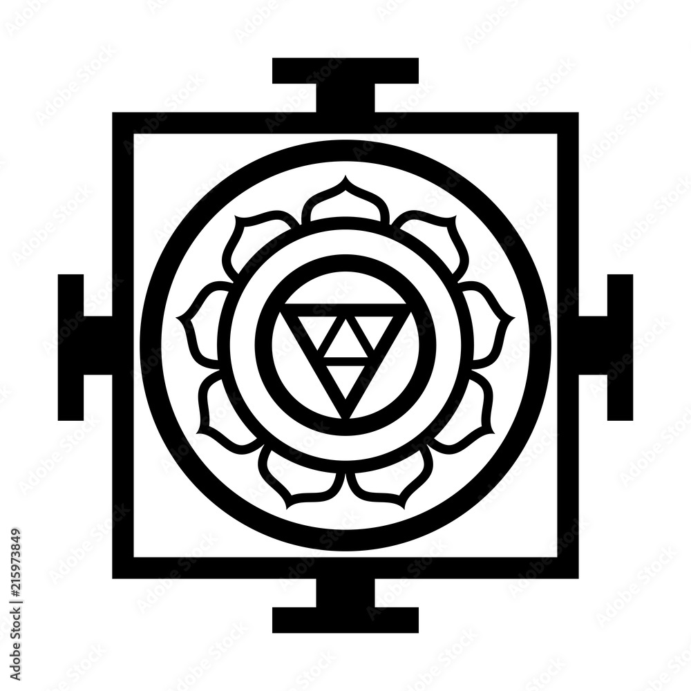 Vettoriale stock di Mandala — sacred space, spiritual and ritual symbol ...