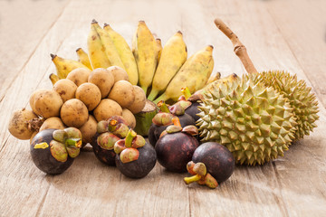 Poster - Fresh tropical fruit