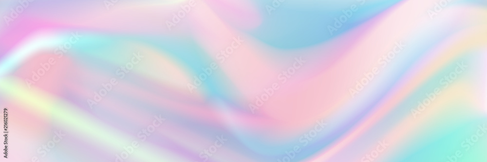 horizontal abstract pastel holographic texture design for pattern and background. - obrazy, fototapety, plakaty 