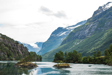 Naklejka na meble Loen Norway