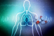 © jijomathai - Healthy Human Lungs 2d illustration