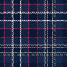 Plaid Seamless Pattern. Vector Background